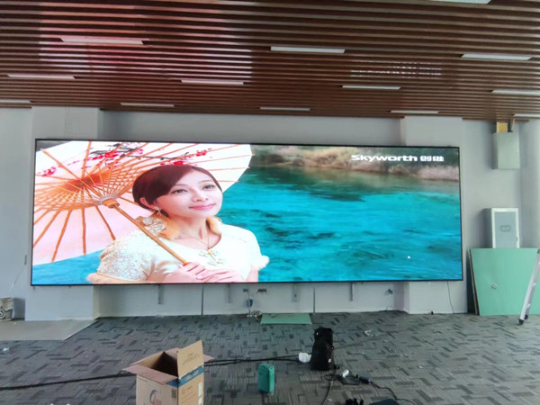凤庆P1.53led小间距屏安装案例